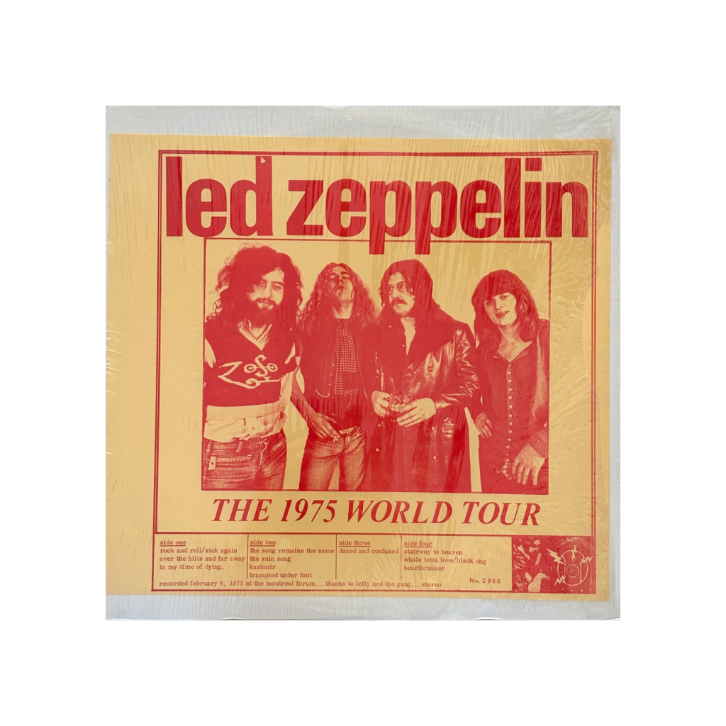 Led Zeppelin - The 1975 World Tour - 2 LP