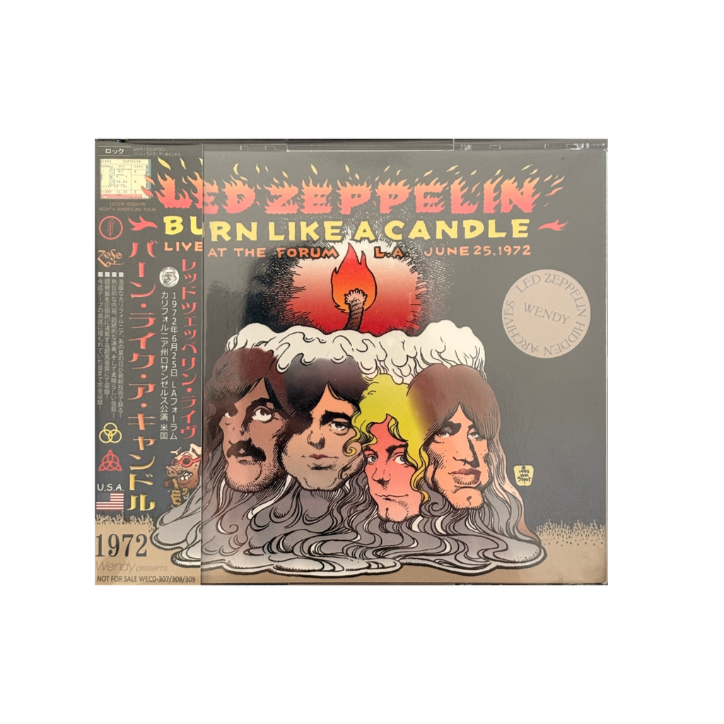 Led Zeppelin - Burn Like A Candle - 3CD