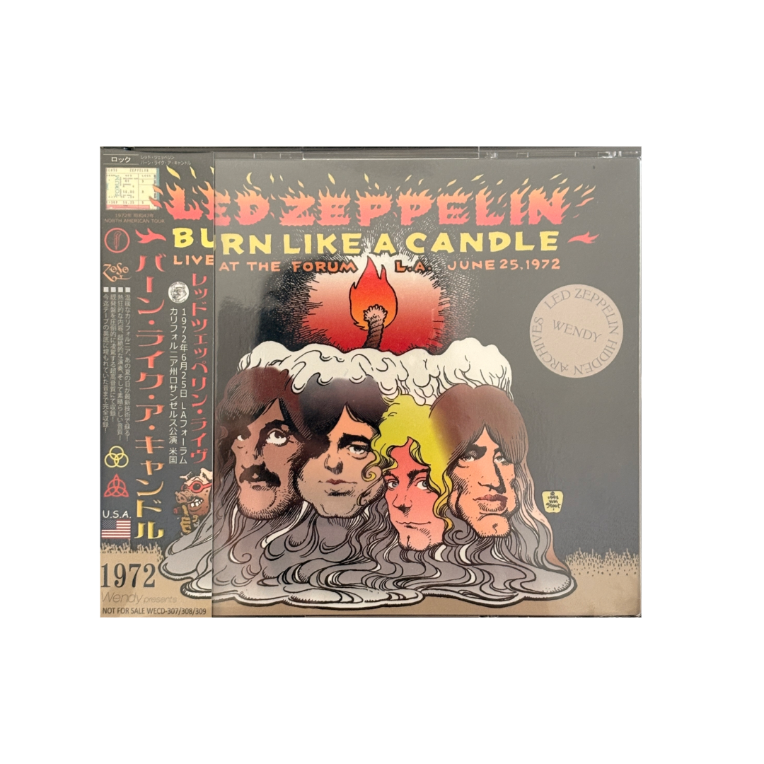 Led Zeppelin - Burn Like A Candle - 3CD