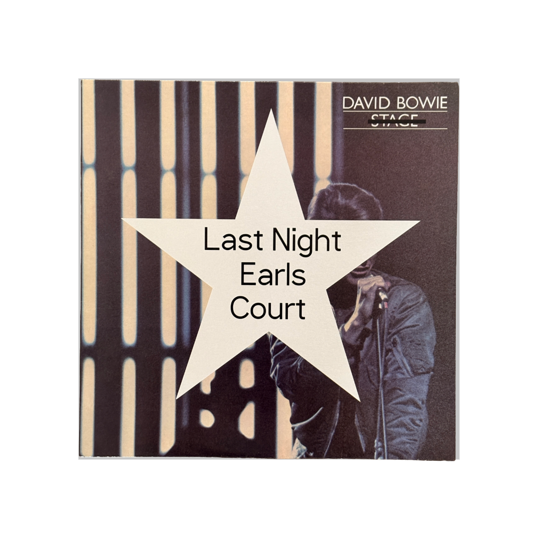 David Bowie - Last Night Earls Court - 2 LP