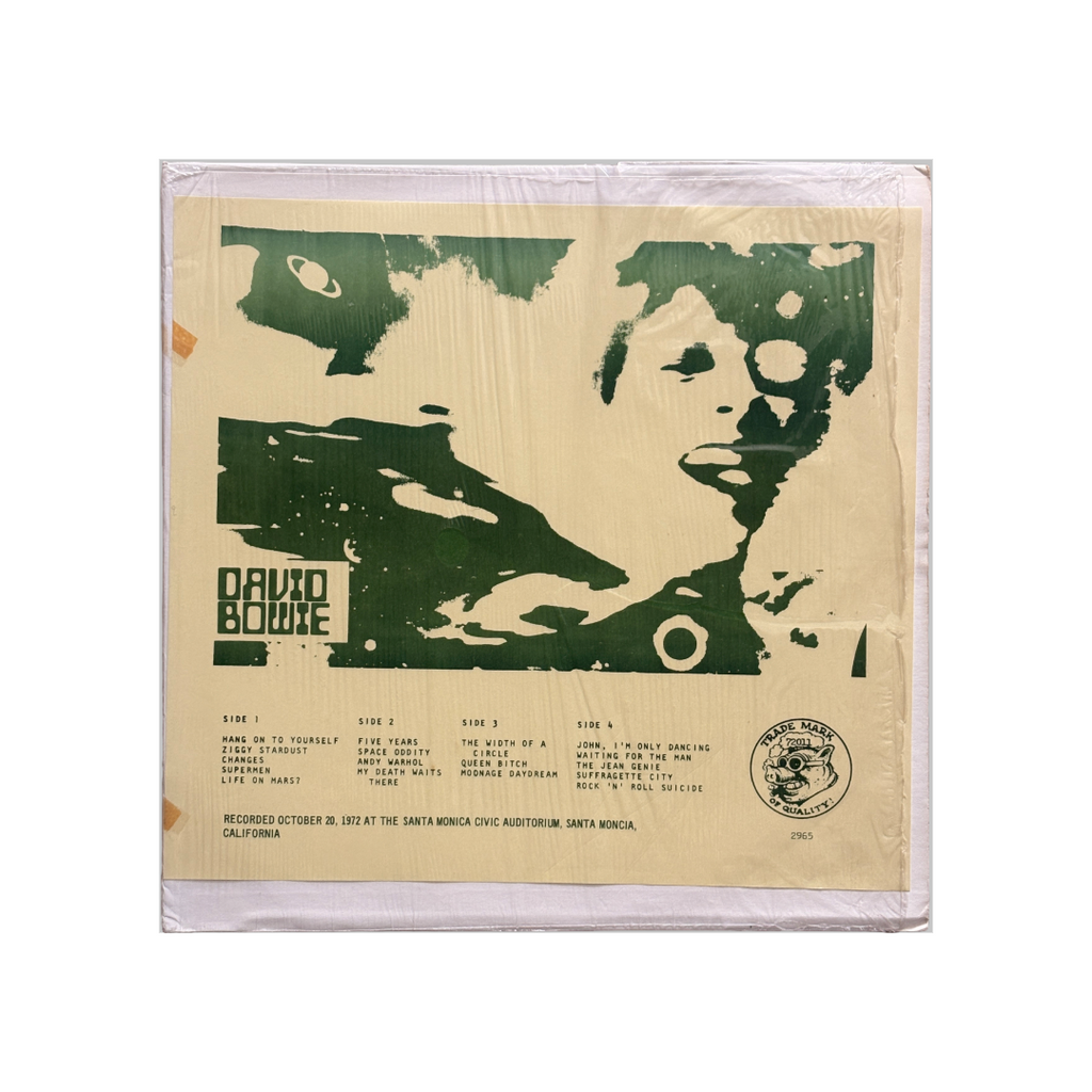 David Bowie - Santa Monica ‘72 - 2 LP