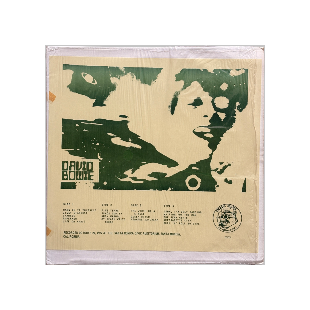 David Bowie - Santa Monica ‘72 - 2 LP