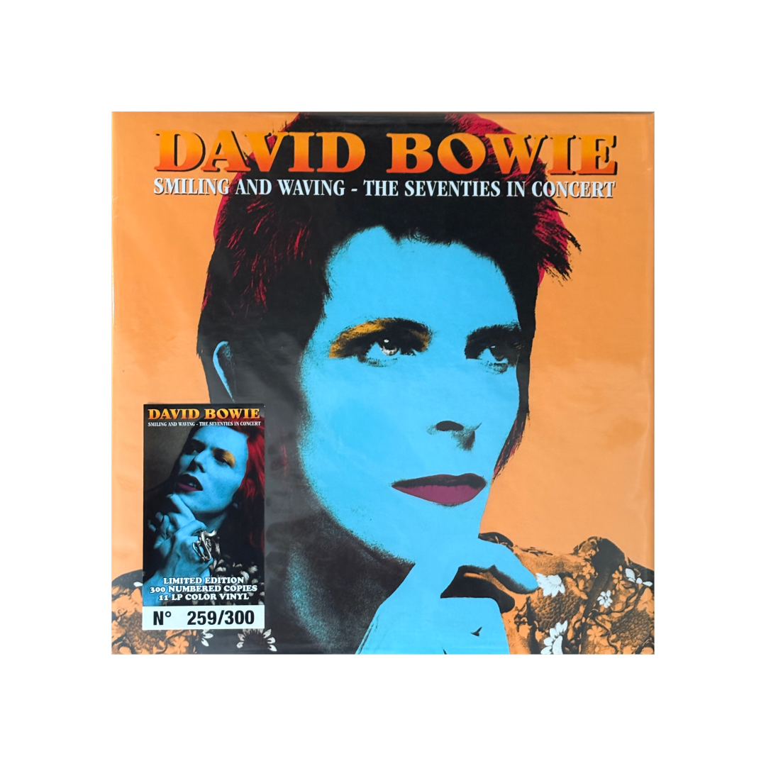 David Bowie - Smiling and Waving - The Seventies In Concert - 11 LP Boxset