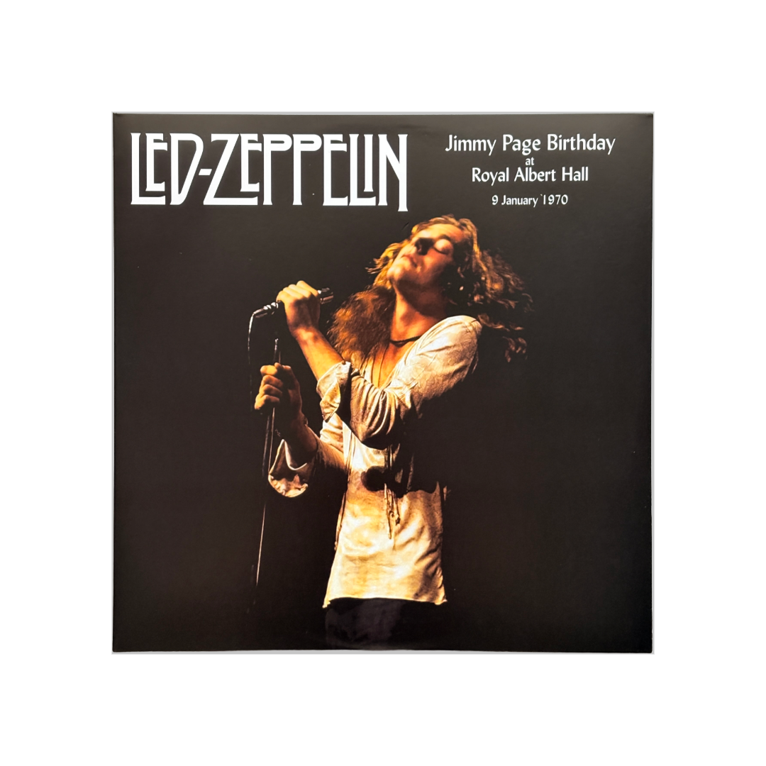 Led Zeppelin - Jimmy Page Birthday at The Royal Albert Hall, 9th January 1970 - 2 LP
