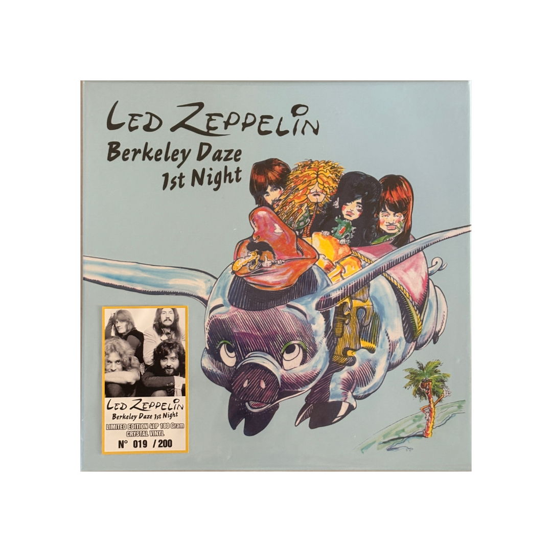Led Zeppelin - Berkeley Daze 1st Night - 4 LP Boxset