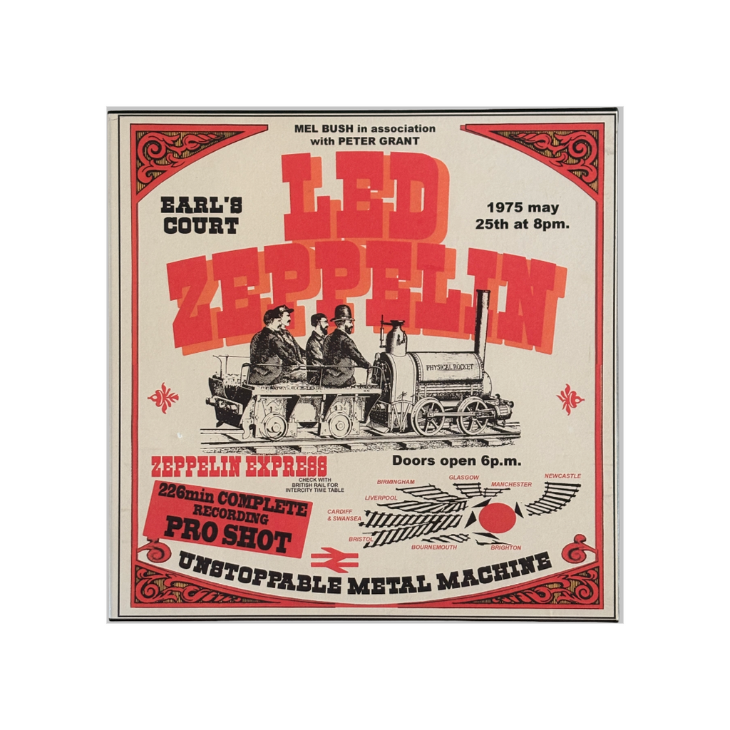 Led Zeppelin - Unstoppable Metal Machine - Earls Court, 25th May 1975 - 5 LP Boxset