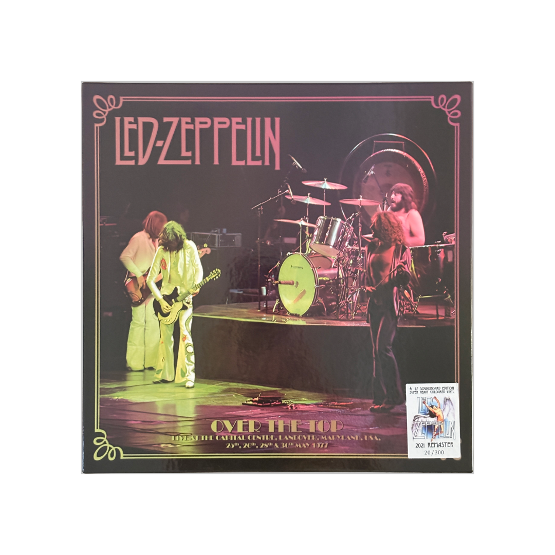 Led Zeppelin - Over The Top (Landover, Maryland) - 4 LP Boxset
