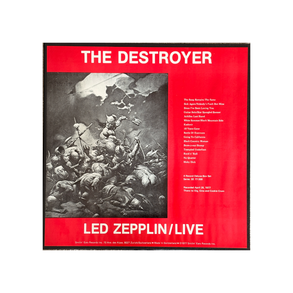 Led Zeppelin - The Destroyer - 4 LP Boxset