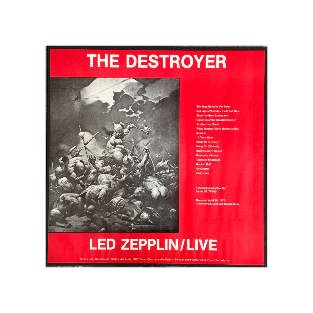 Led Zeppelin - The Destroyer - 4 LP Boxset