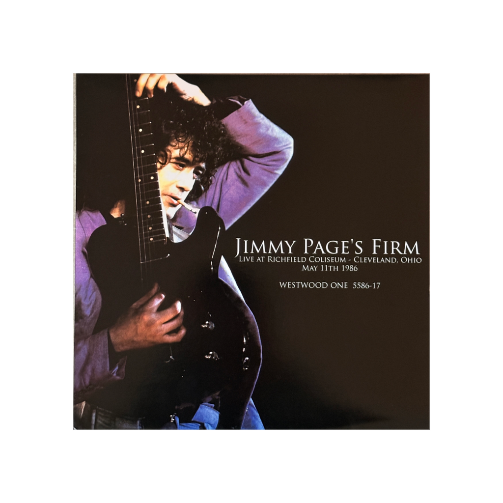 Jimmy Page’s Firm - Live at Richfield Coliseum, Cleveland, Ohio, May 11th 1986