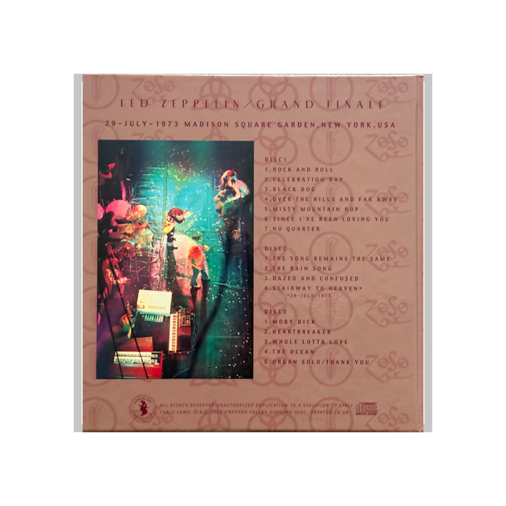 Led Zeppelin - Grand Finale - 4CD Book