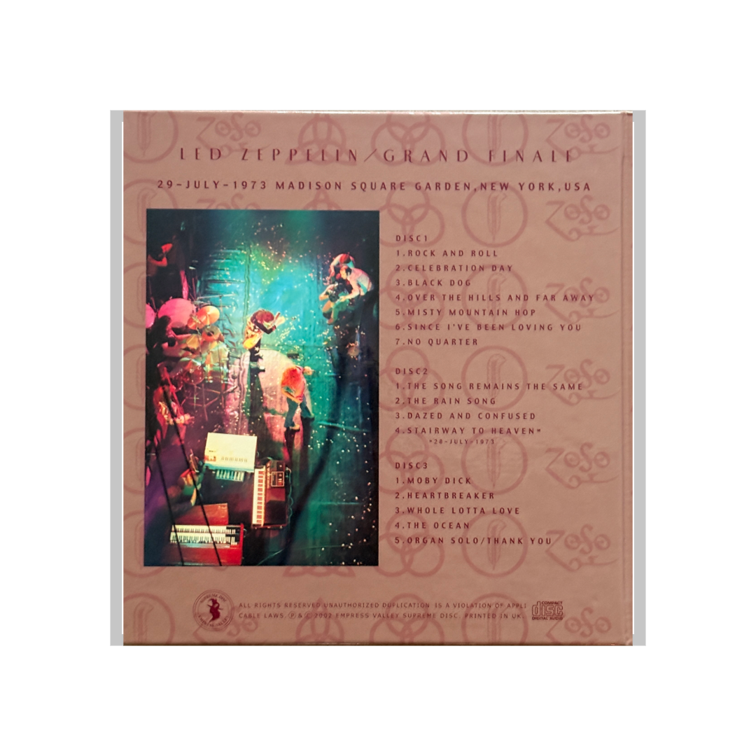 Led Zeppelin - Grand Finale - 4CD Book