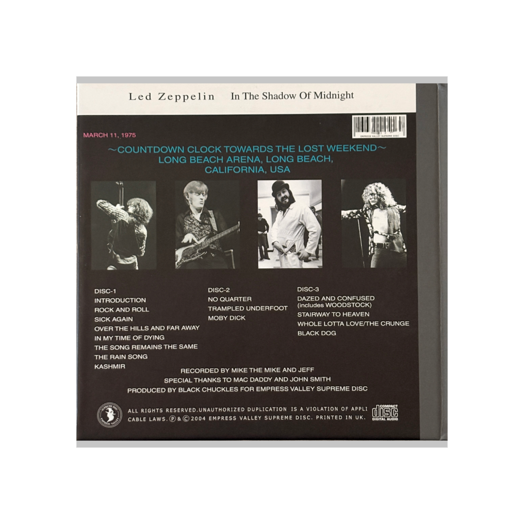 Led Zeppelin - In The Shadow Of Midnight - 3CD
