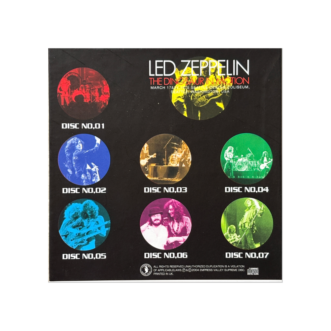 Led Zeppelin - The Dinosaur In Motion - 7CD Box Set