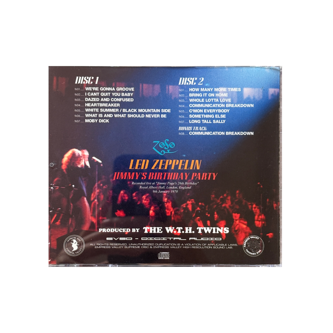 Led Zeppelin - Jimmy’s Birthday Party - 2CD
