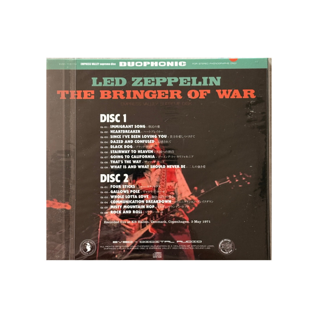 Led Zeppelin - The Bringer Of War - 2CD