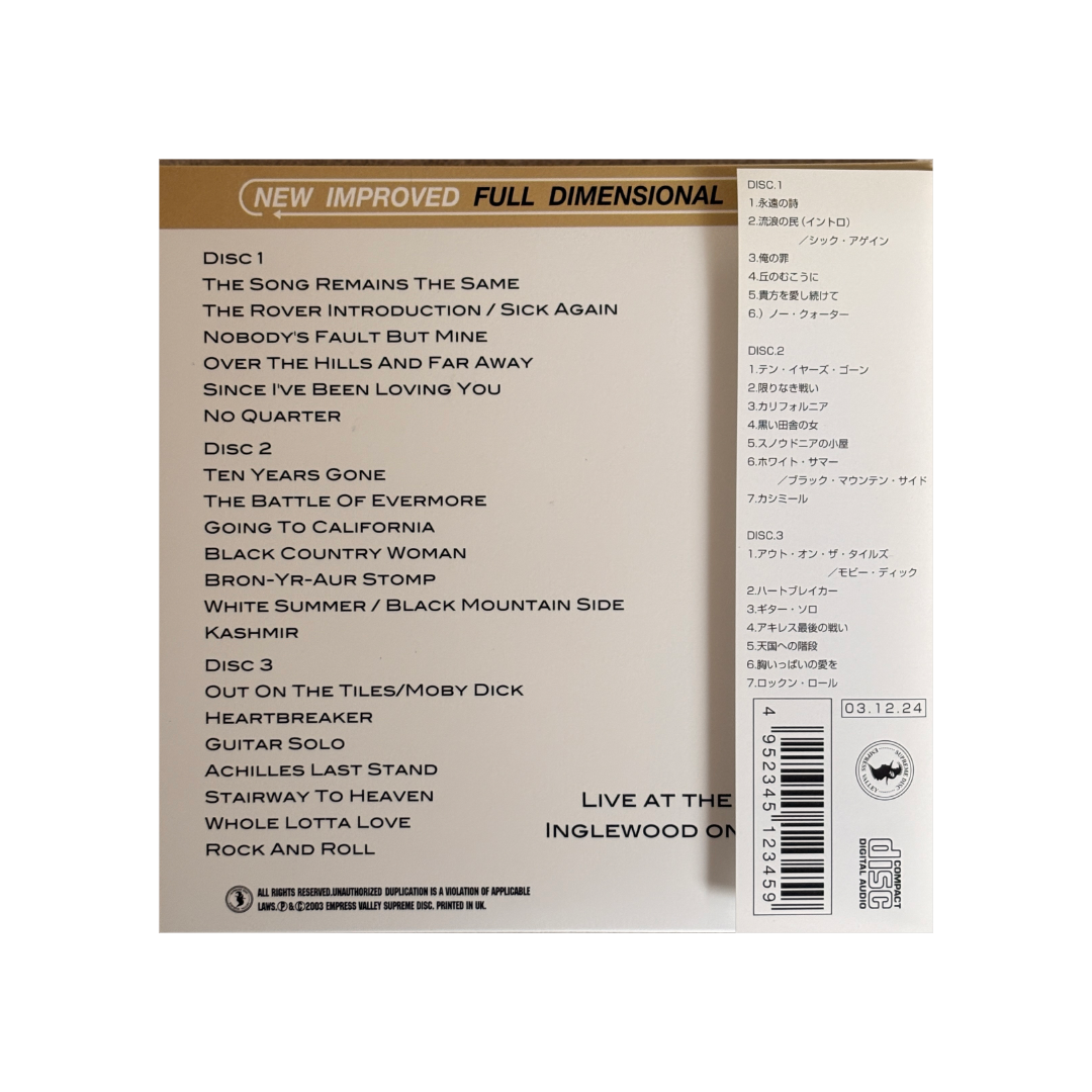 Led Zeppelin - Listen To This Eddie - 3CD
