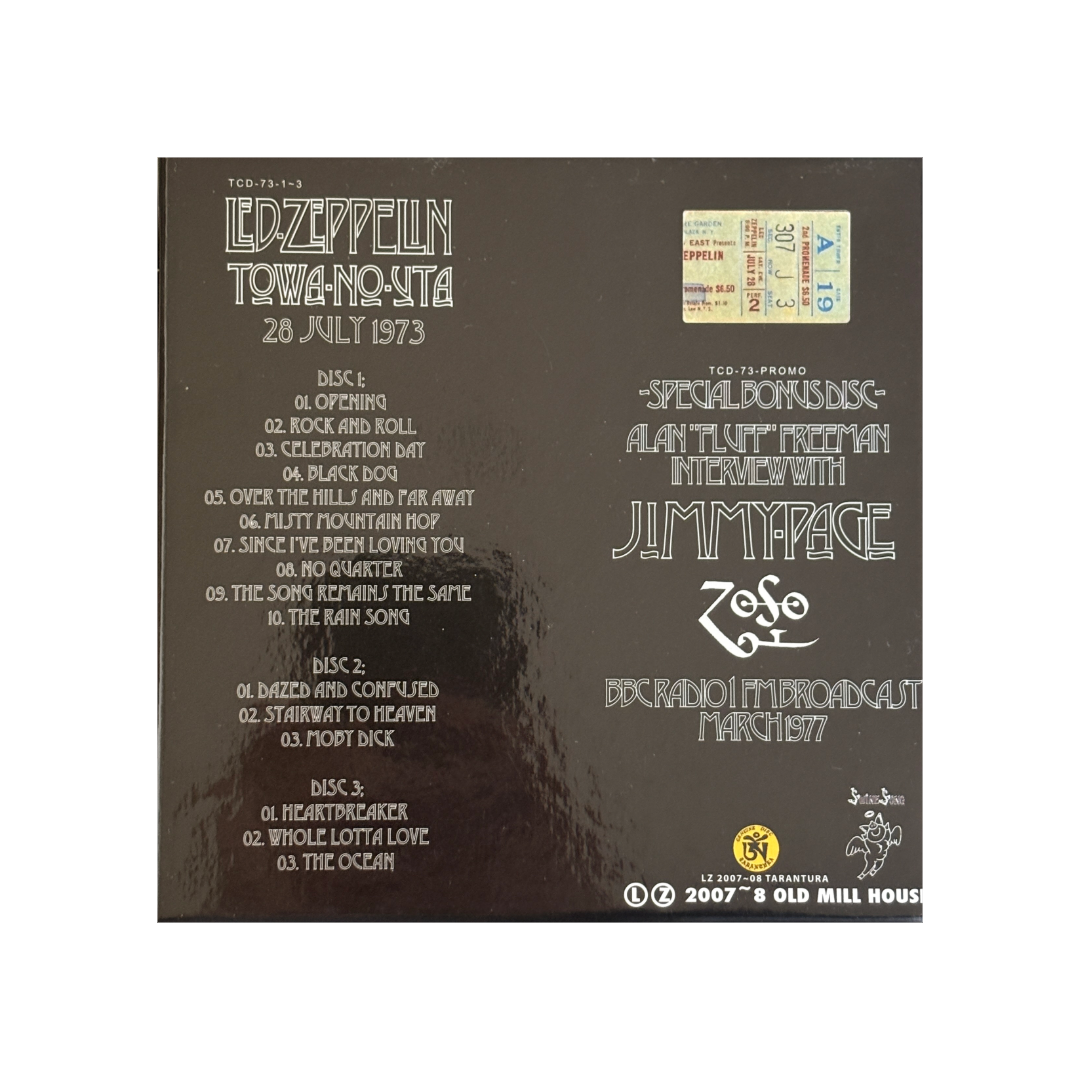 Led Zeppelin - Towa No Uta - 4CD Box Set