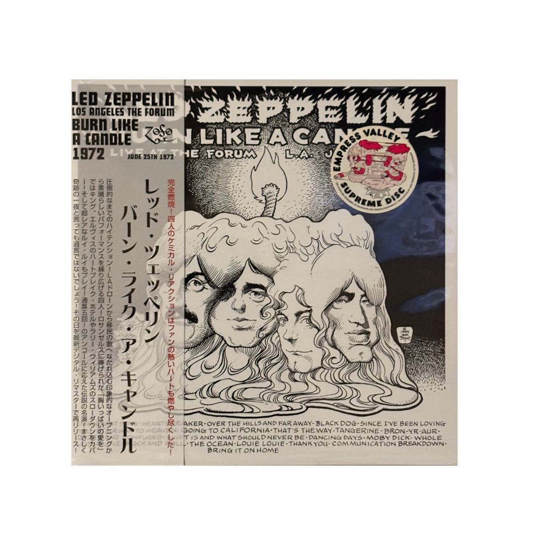 Led Zeppelin - Burn Like A Candle - 5CD