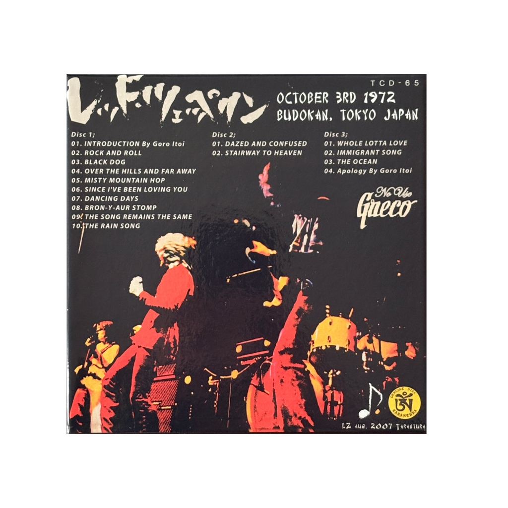 Led Zeppelin - No Use Gneco - 3CD Box Set