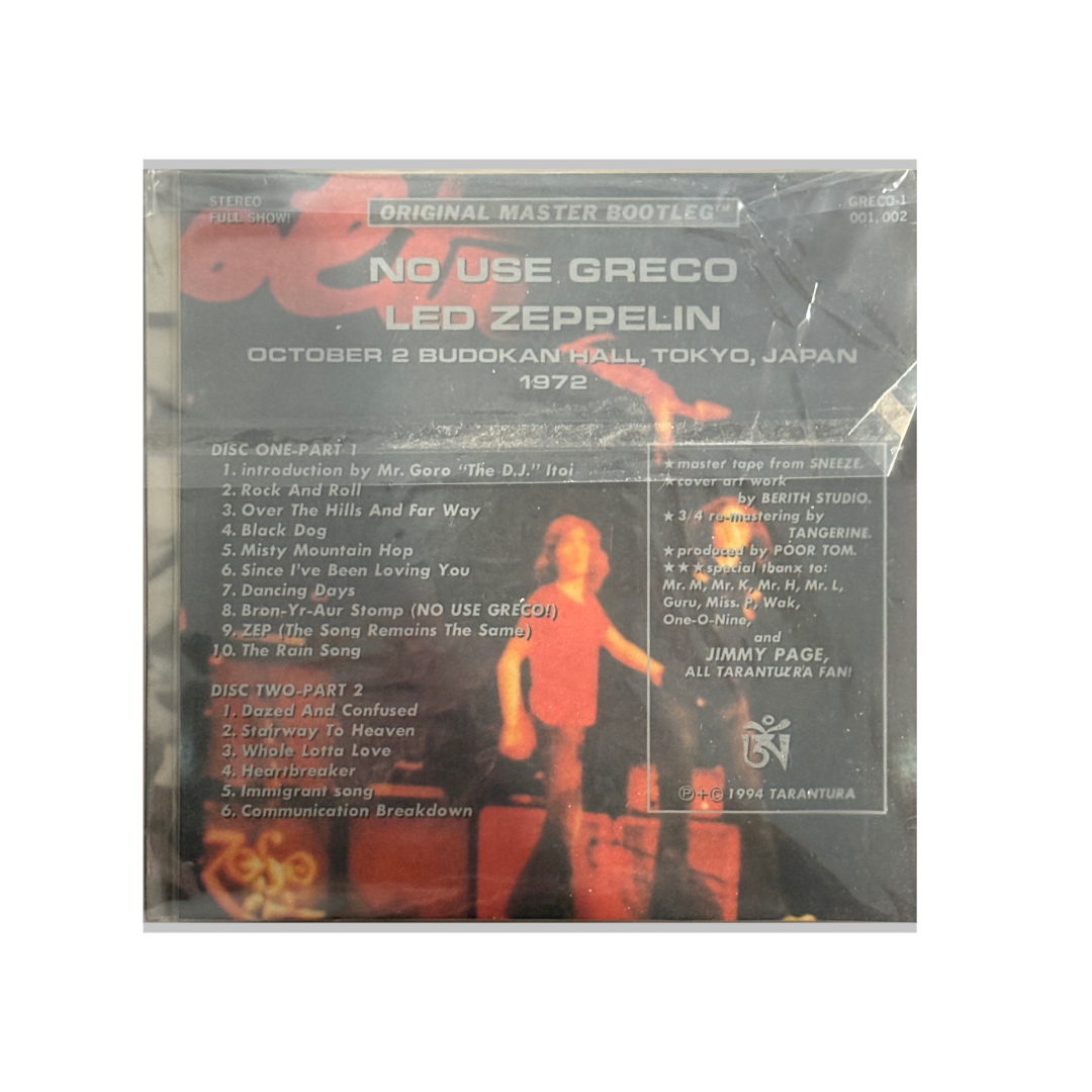 Led Zeppelin - No Use Greco - 2CD