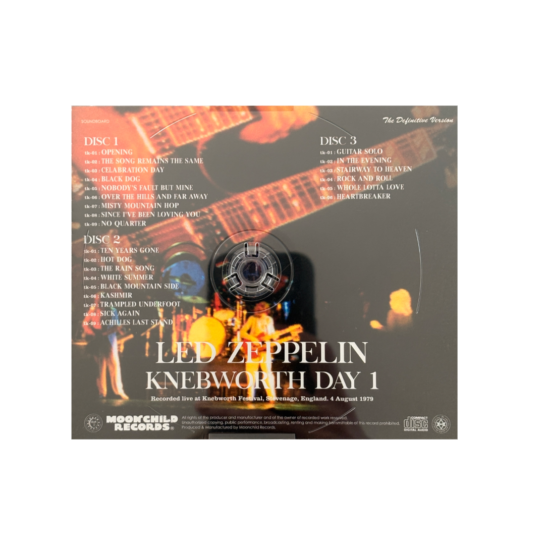 Led Zeppelin - Knebworth Day 1 - 3CD