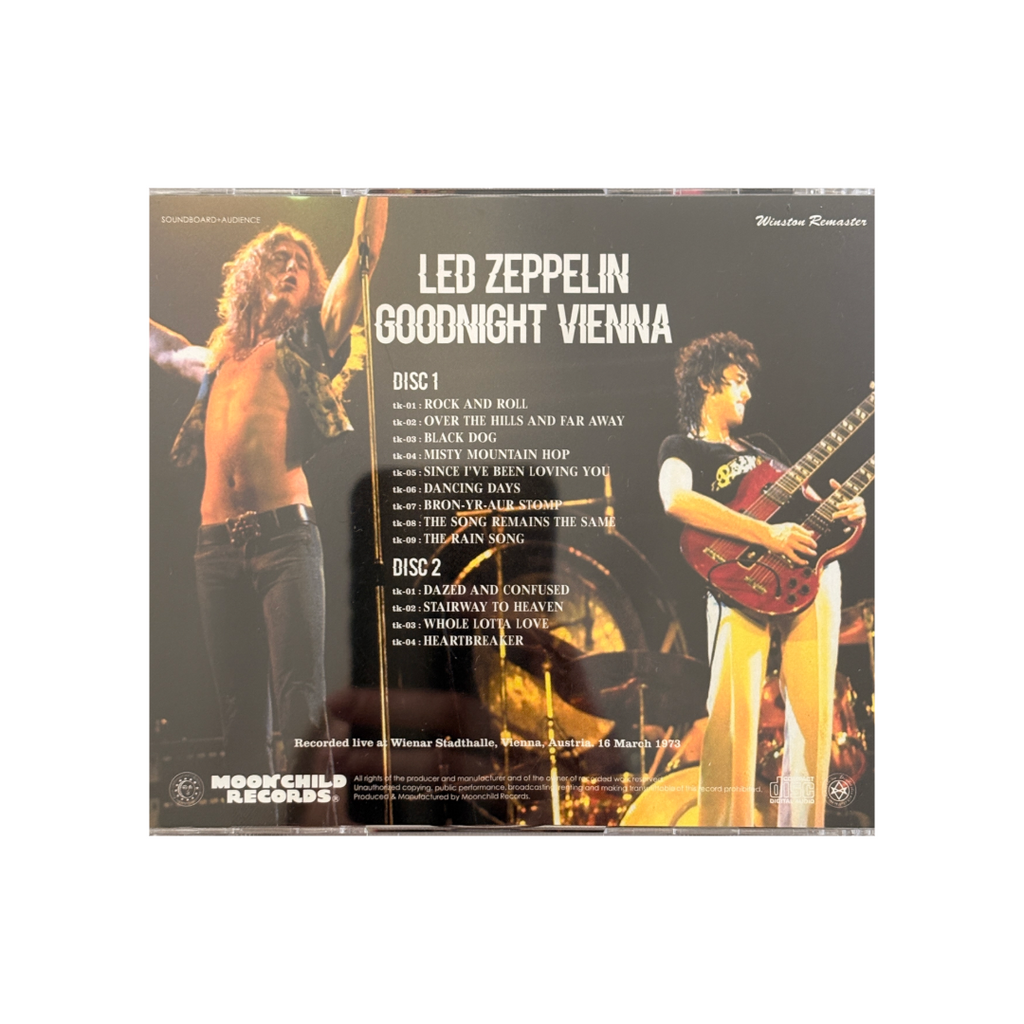 Led Zeppelin - Good Night Vienna - 2CD