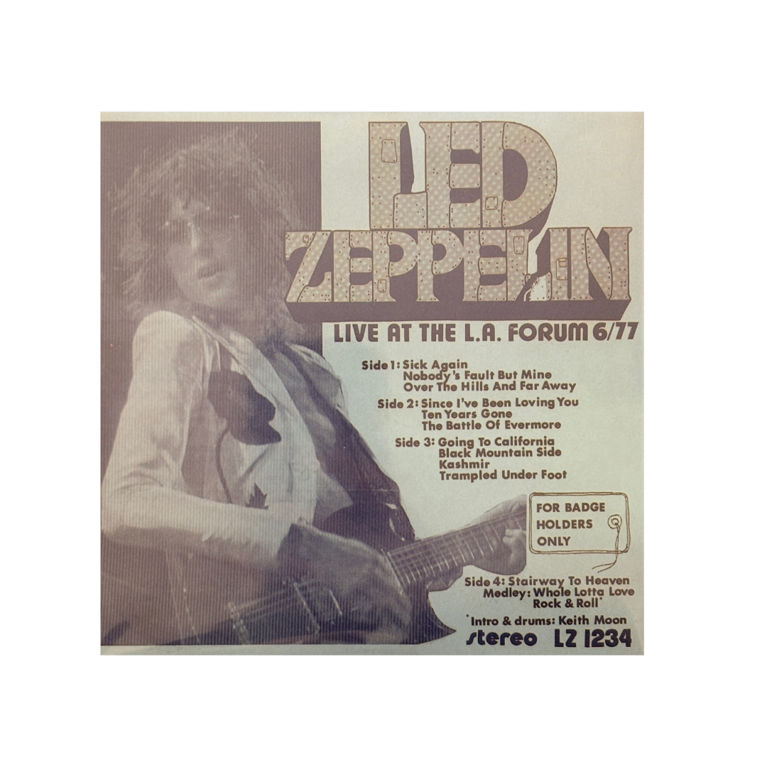 Led Zeppelin - For Badge Holders Only, Part 1 & 2 - 3CD
