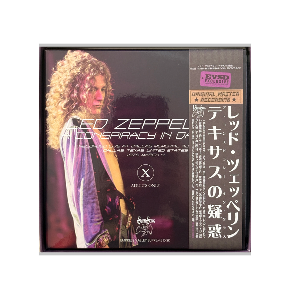 Led Zeppelin - Statistical Analyzing Shot - 9CD Box Set