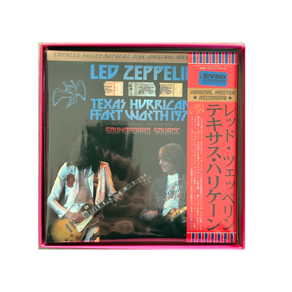 Led Zeppelin - Texas Hurricane, Fort Worth 1977 - 6CD Box Set