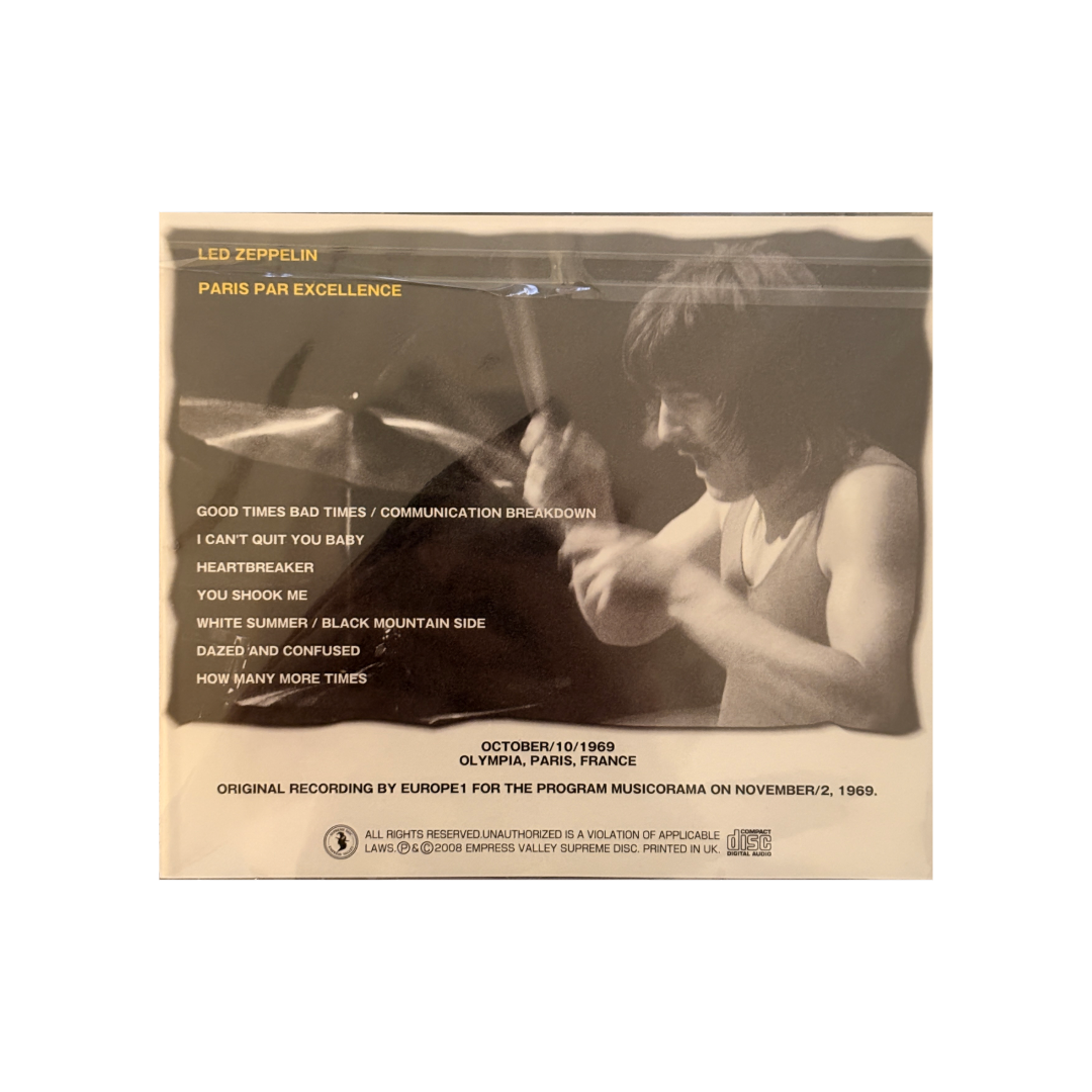 Led Zeppelin - Paris Par Excellence - 1CD