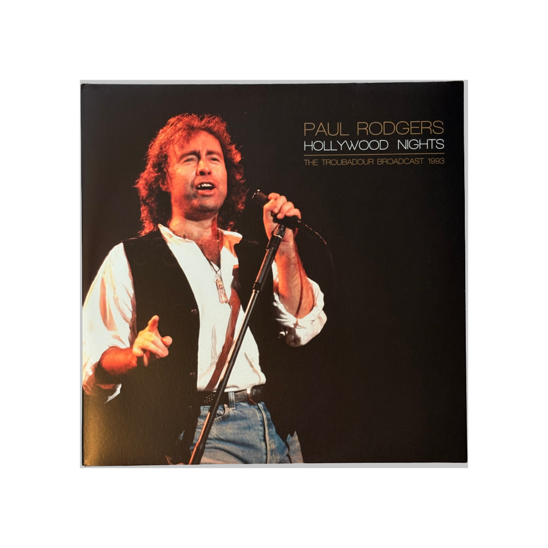 Paul Rodgers - Hollywood Nights - The Troubadour Broadcast 1993 - 2 LP