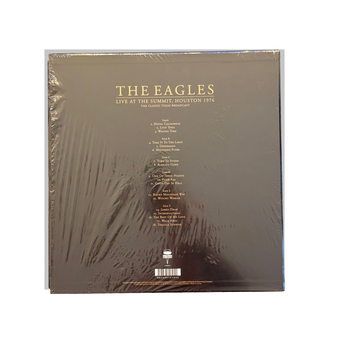 The Eagles - Live At The Summit, Houston 1976 - 3LP Box Set